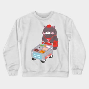 Cat Dimsum Cart Crewneck Sweatshirt